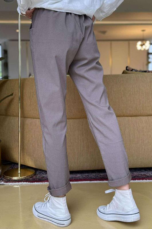 Made in Italy Luxury Smooth Magic Trouser Mocha ++ 